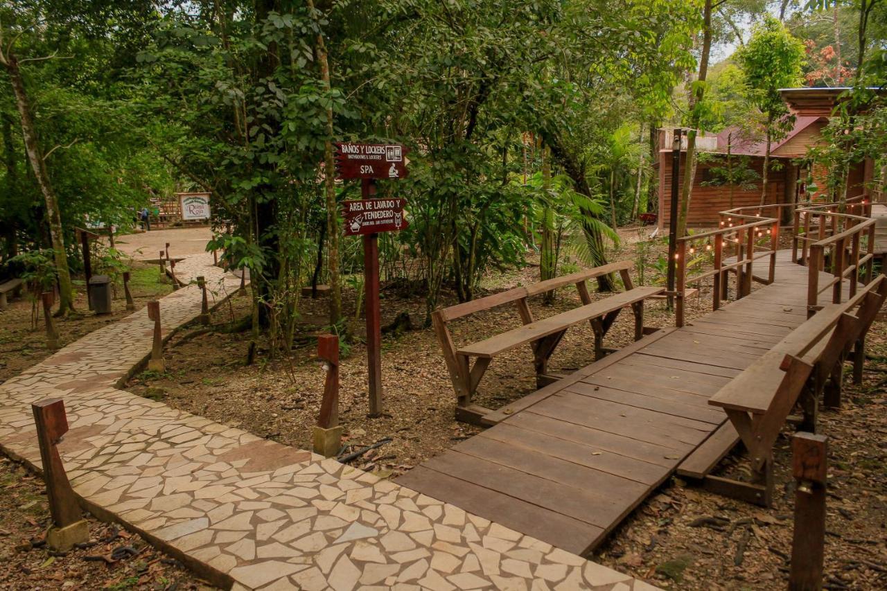 Hotel Cabanas Kin Balam Palenque Exteriér fotografie